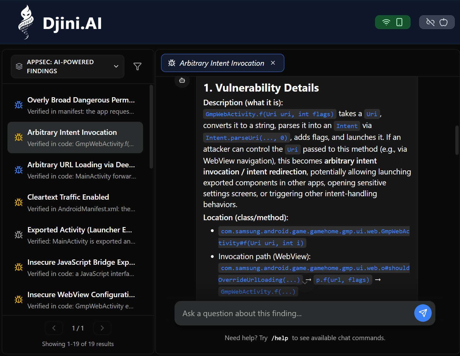 Figure from “Intro to Android WebViews and deep links…and how to exploit them” — androidExploringWebViewsAndDeeplinks 13